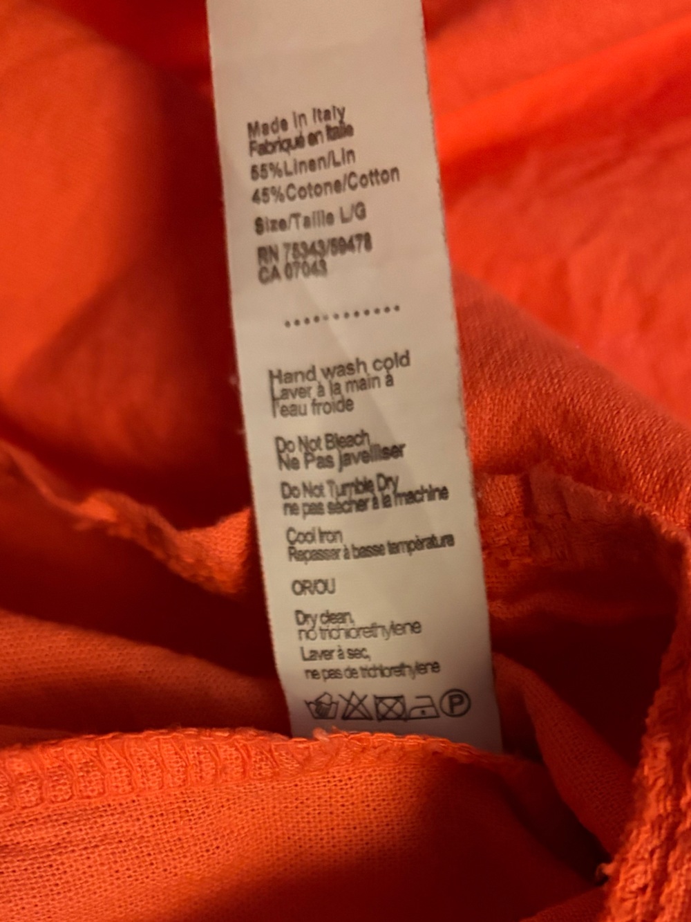 Linen/Cotton Tunic - Picture 4 of 5